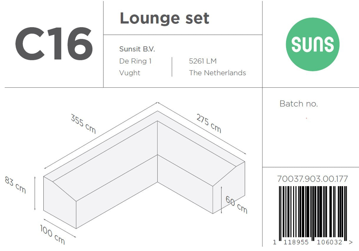 Beschermhoes - Cover C16