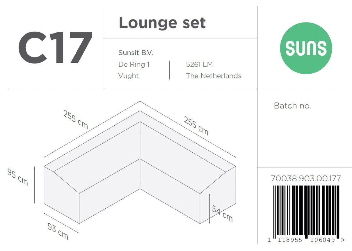 Beschermhoes - Cover C17