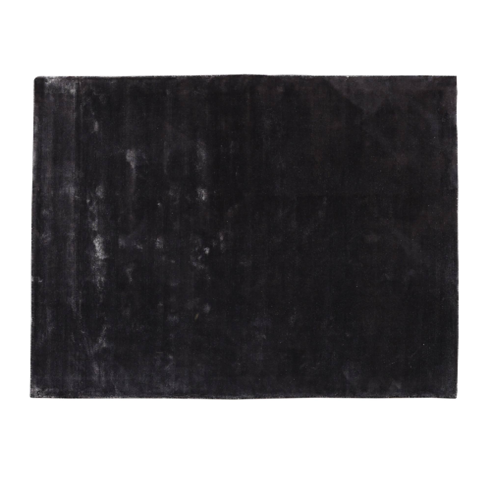 Vloerkleed Flavia - Zwart - Vierkant