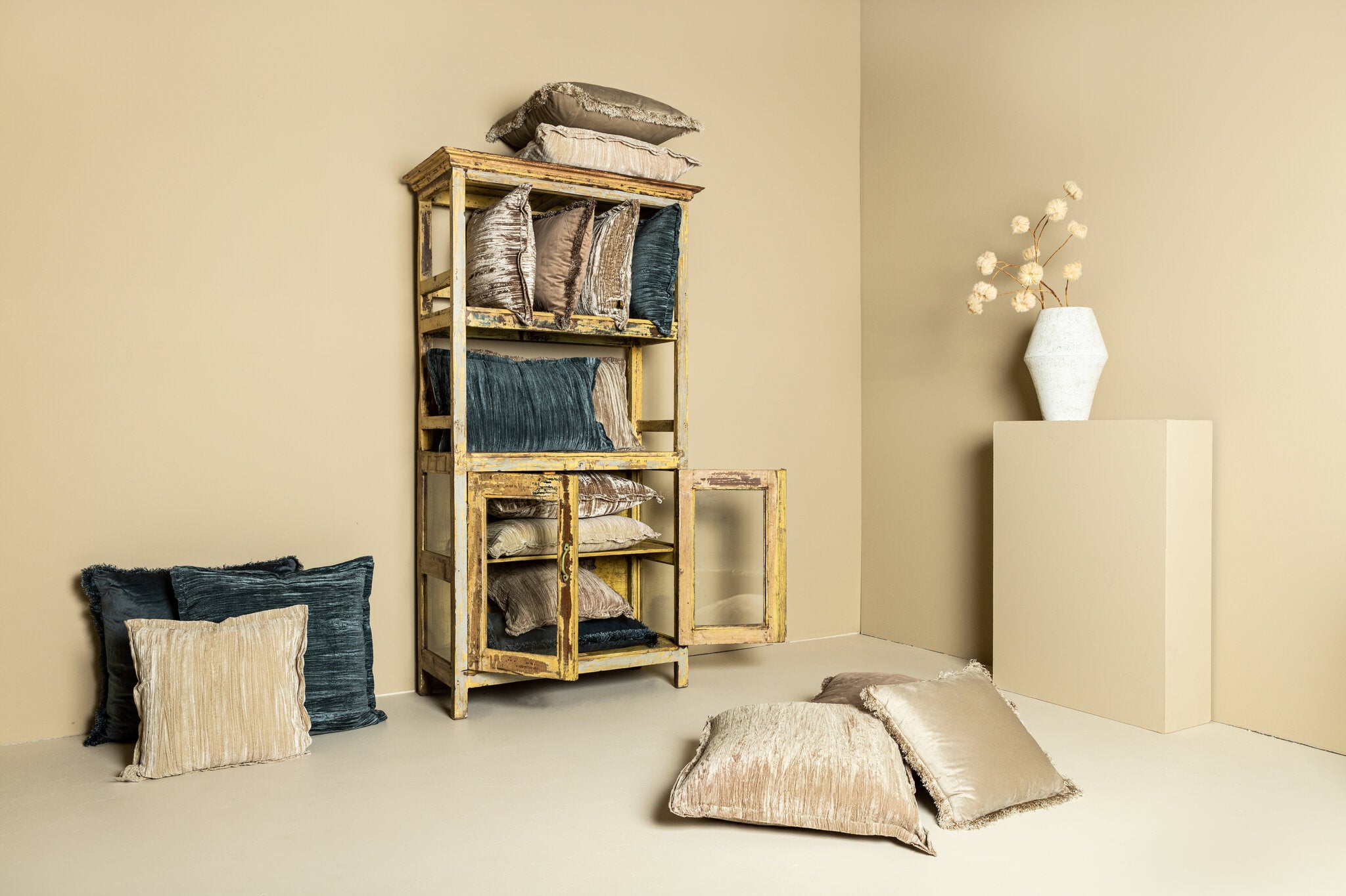 Sierkussen Senny - Beige