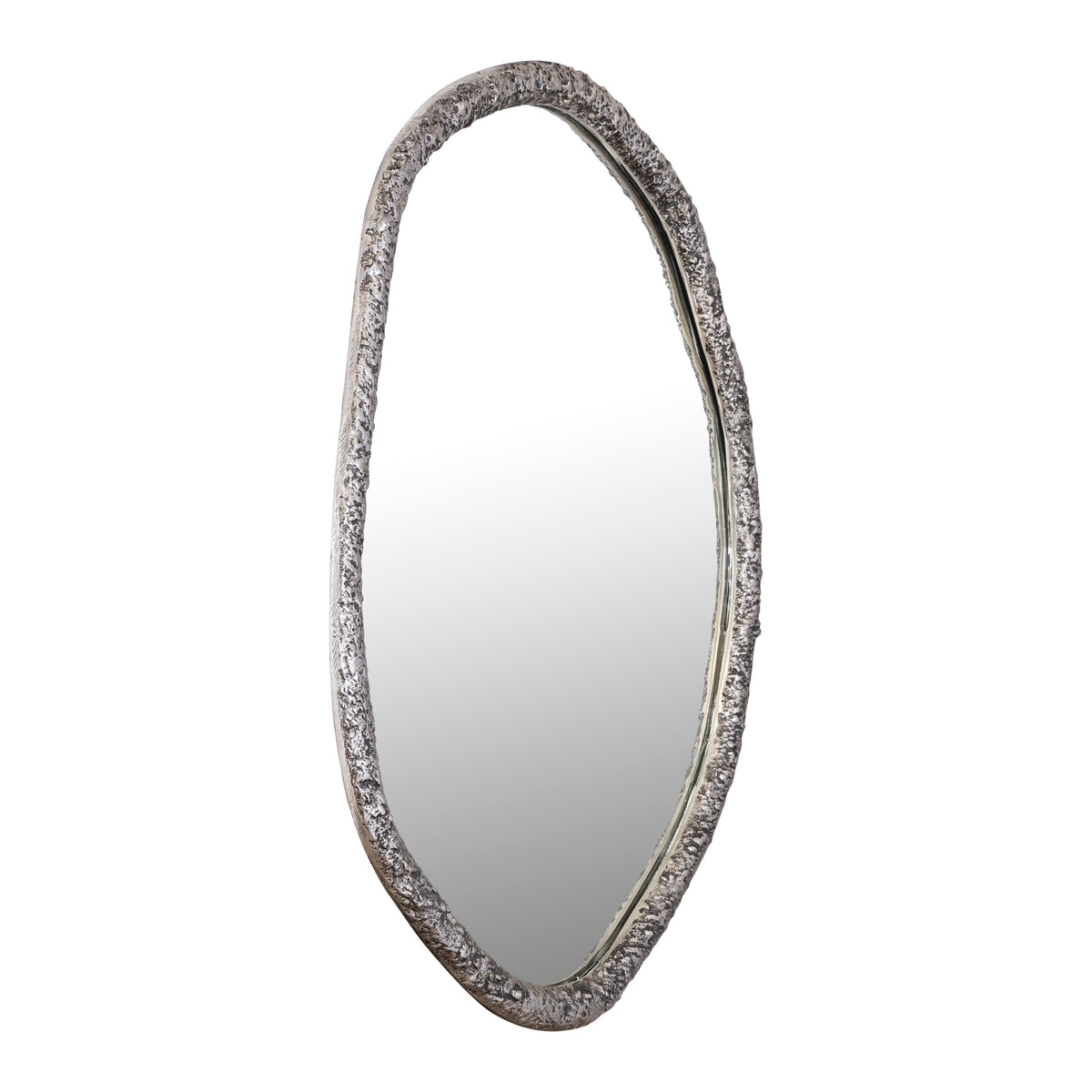 Spiegel Paislie - Nikkel - Rond