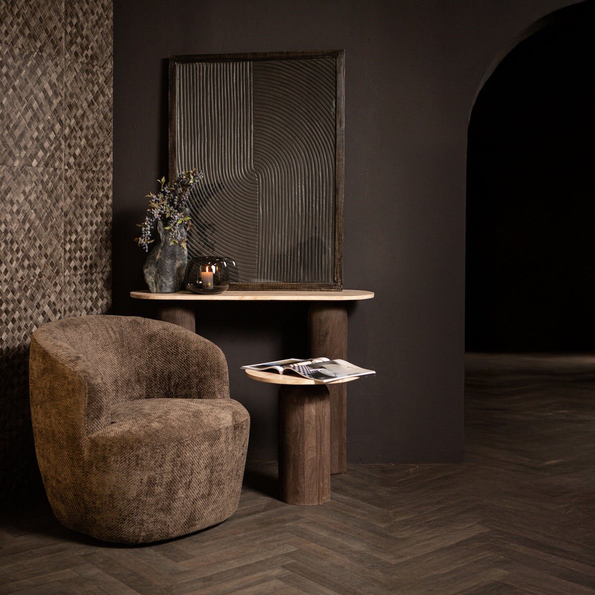 Fauteuil New Grasa - Bruin