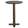 Bartafel Revelin - Ø80 cm - Donkerbruin