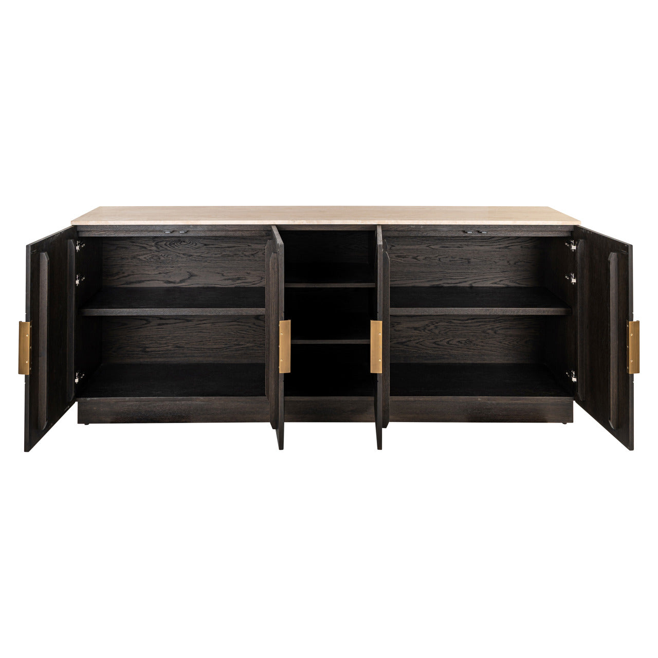Dressoir Claridge - Bruin - 4-deurs