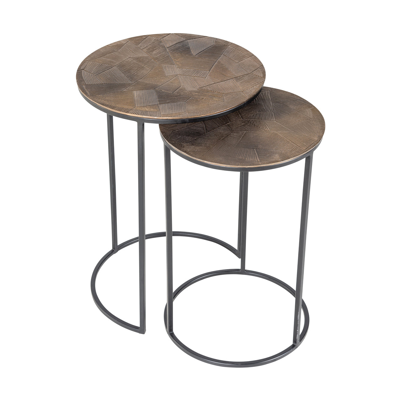 Bijzettafel Tulum (set van 2)