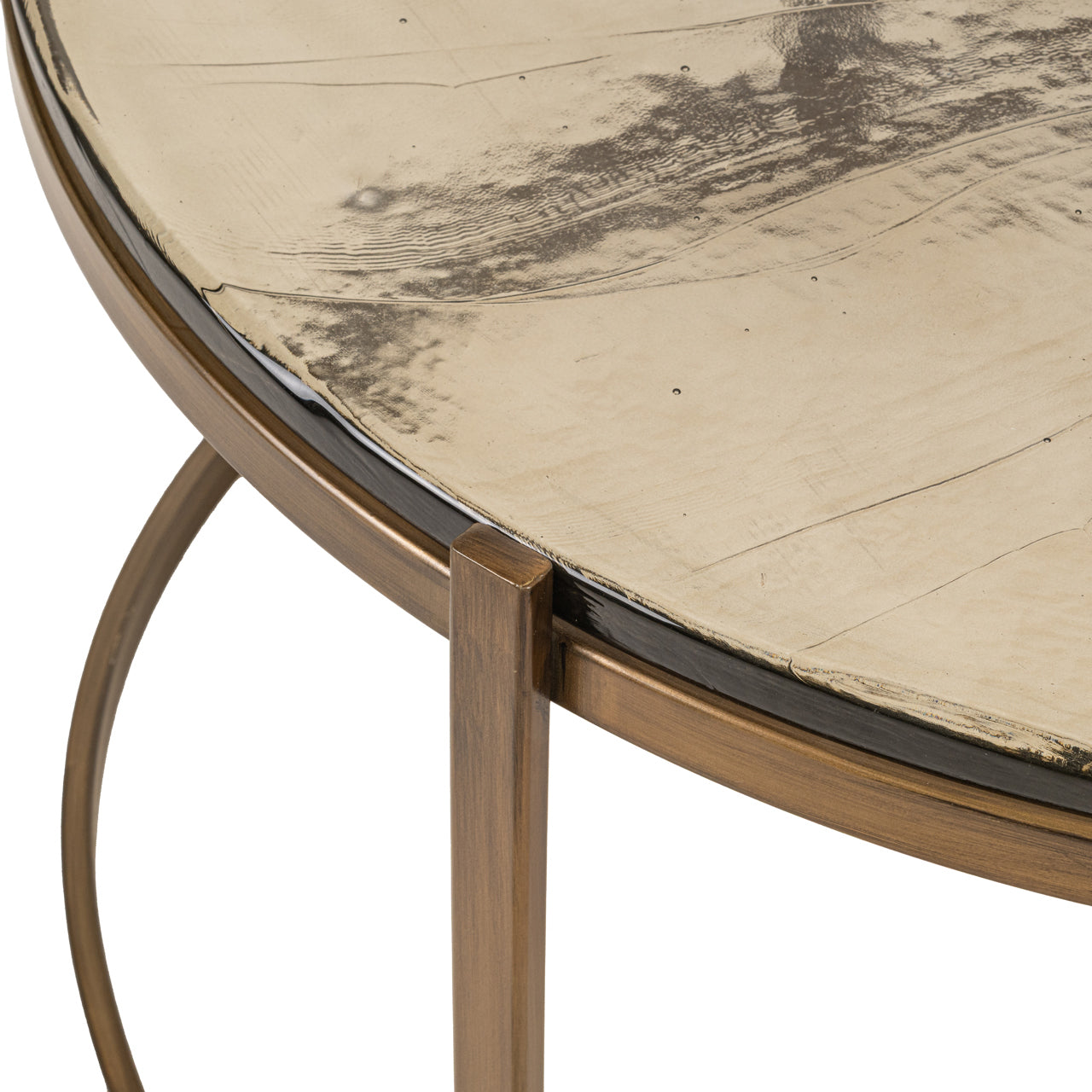 Salontafel Cleo - Goud (set van 2)