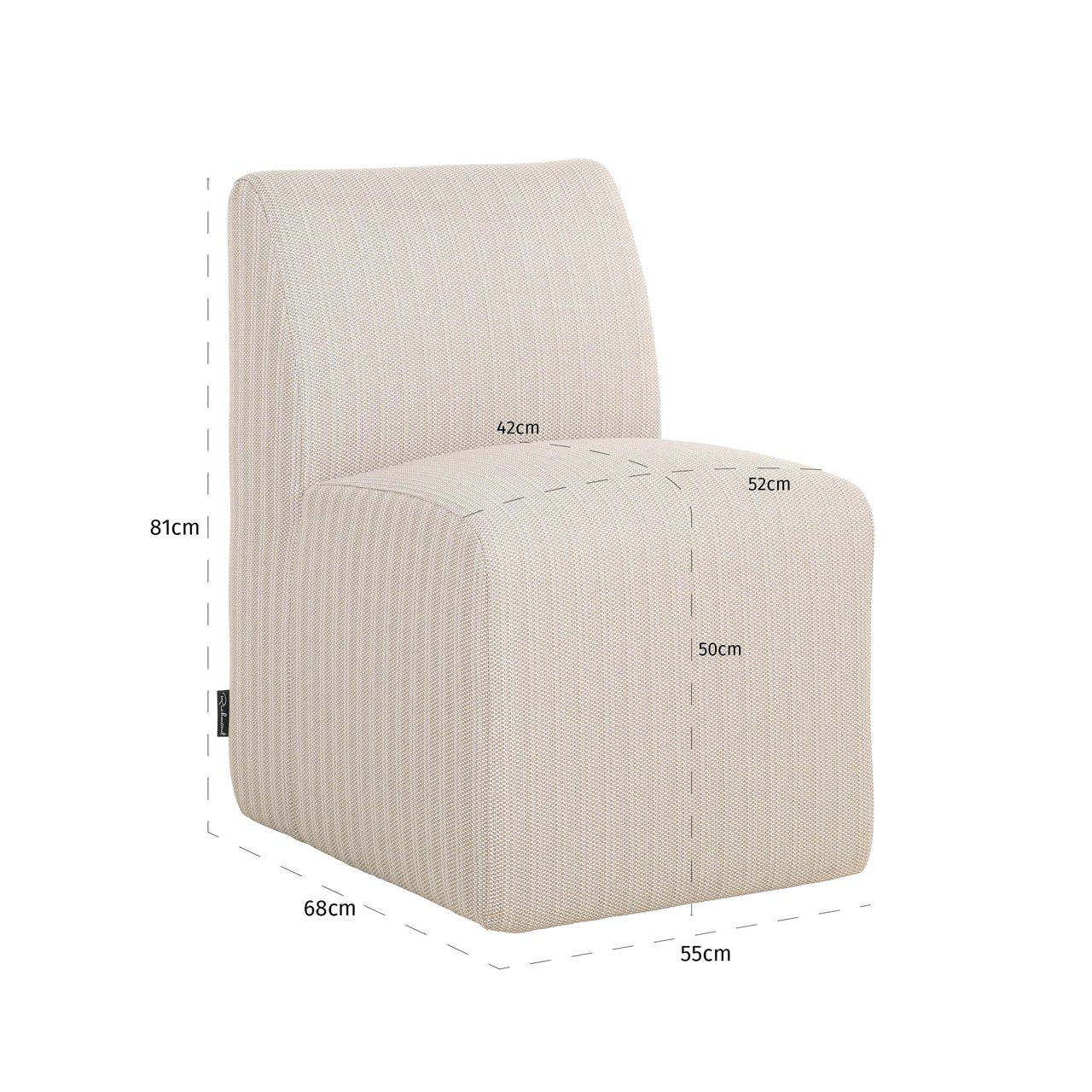 Tuinstoel Riva - Beige