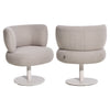 Draaituinstoel Mason - Greige swivel