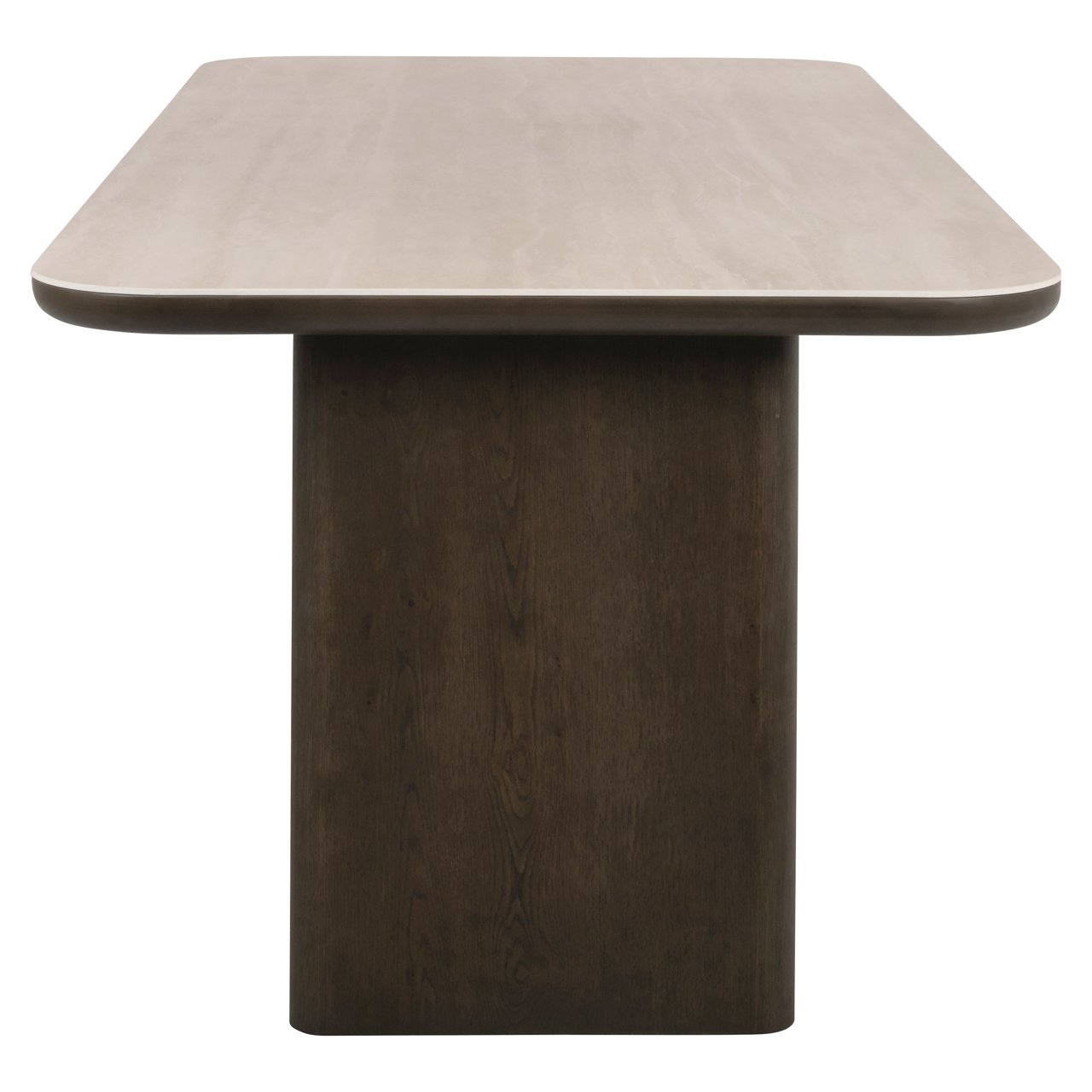 Eettafel Nando - 230 cm - Bruin