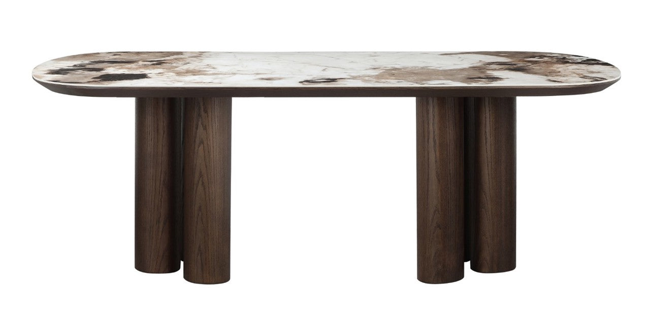 Eettafel Langford - 230 cm - Bruin