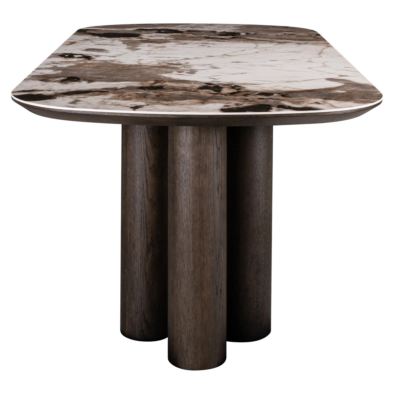 Eettafel Langford - 230 cm - Bruin