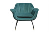 Fauteuil Abbey - Green velvet
