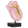 Deco object Tongue - Roze