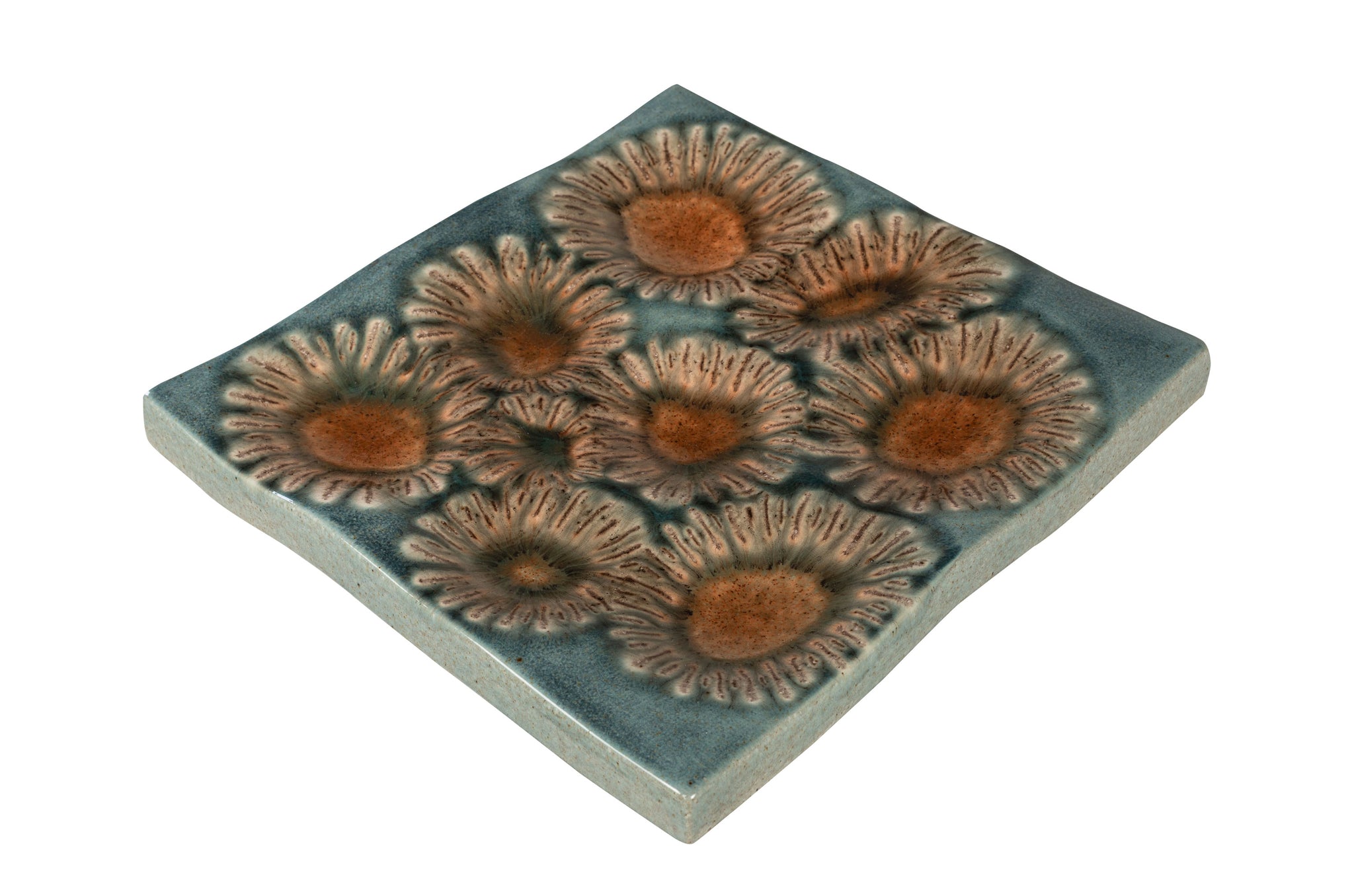 Wanddecoratie Anemone - Blauw