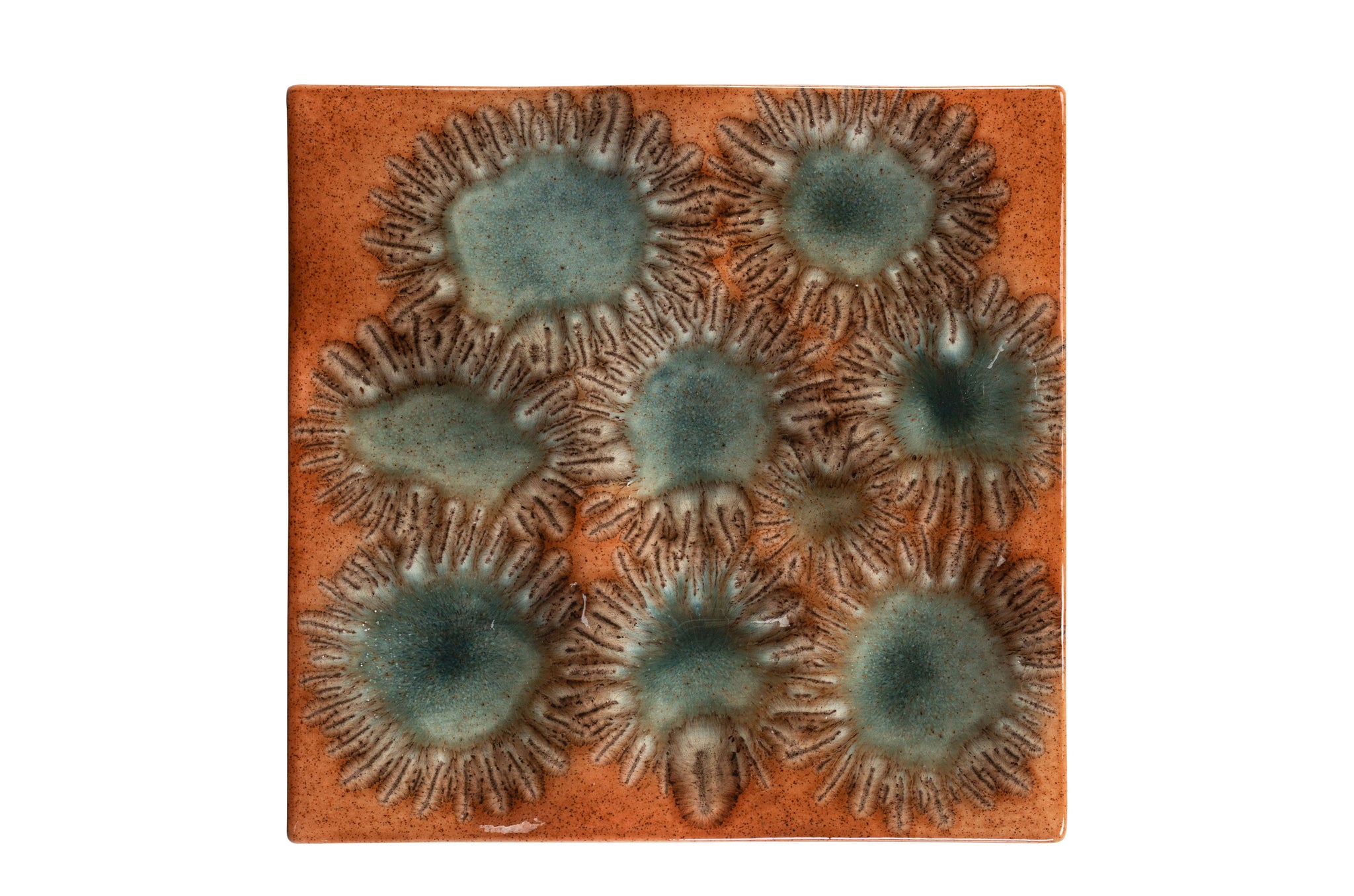 Wanddecoratie Anemone - Oranje