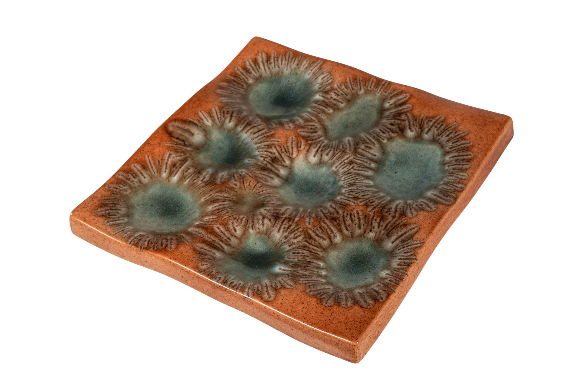 Wanddecoratie Anemone - Oranje