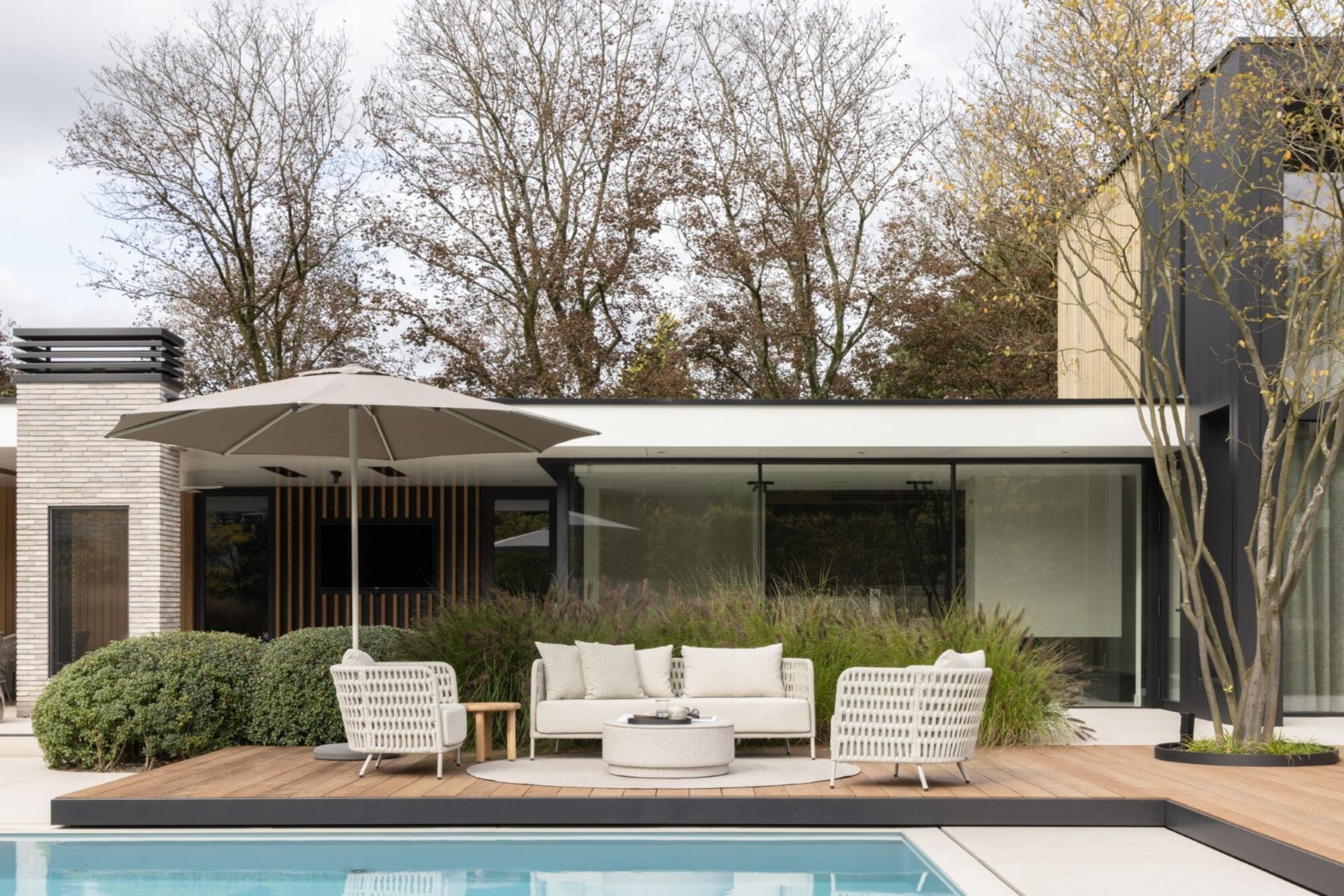 Parasol Amado - Ø350 - Taupe