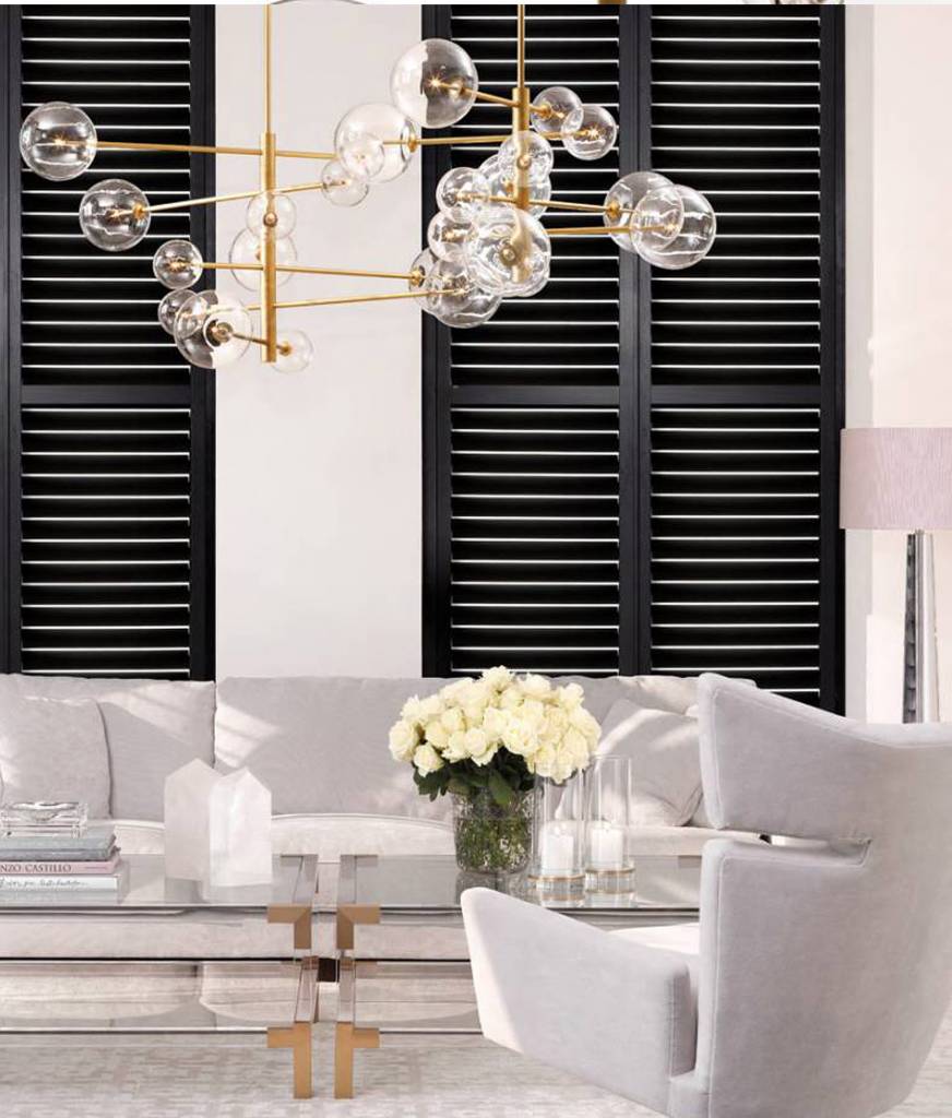 Hanglamp Argento - L - Brass