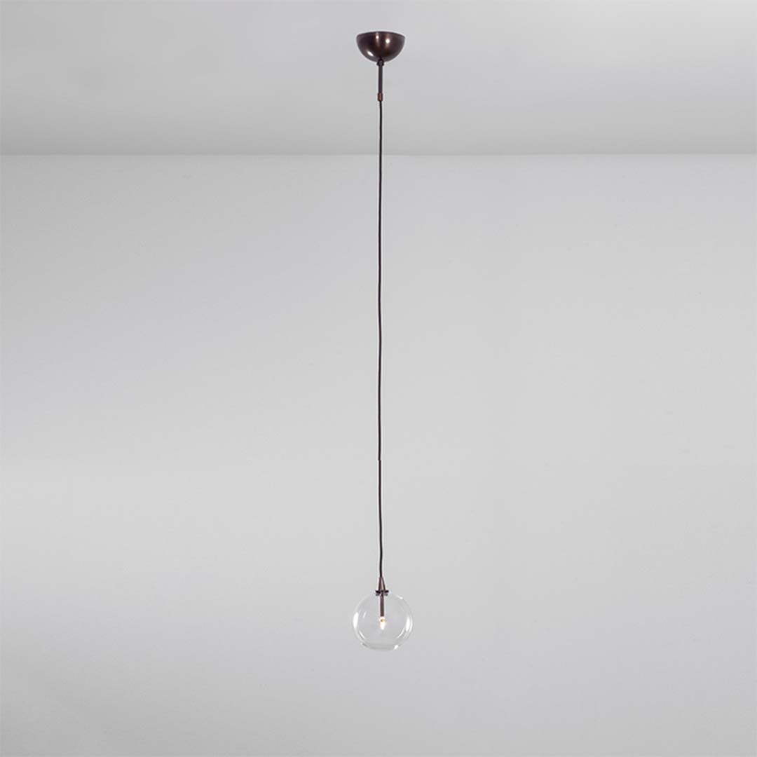 Hanglamp Glass Globe 200