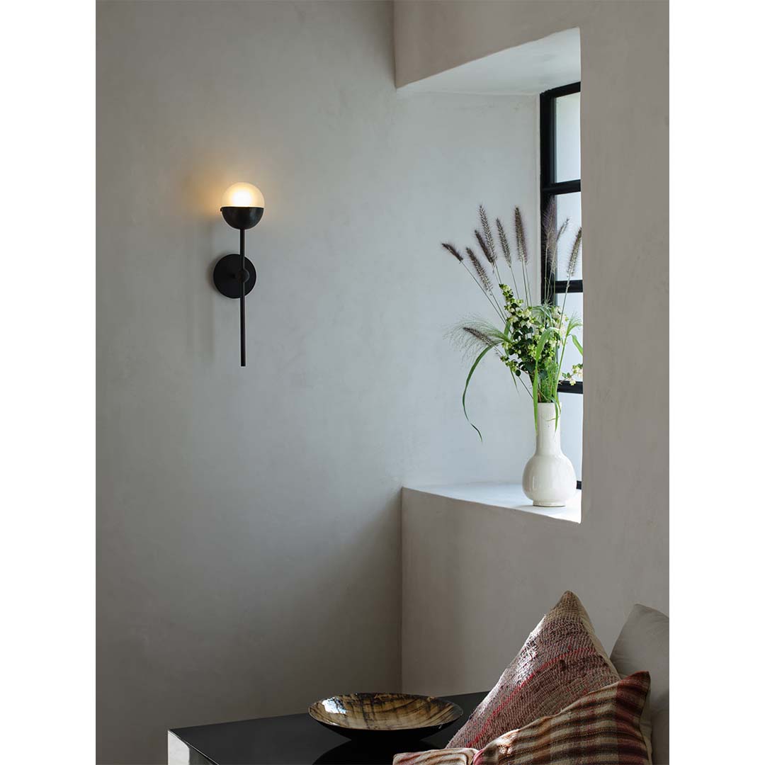 Wandlamp Molecule Single