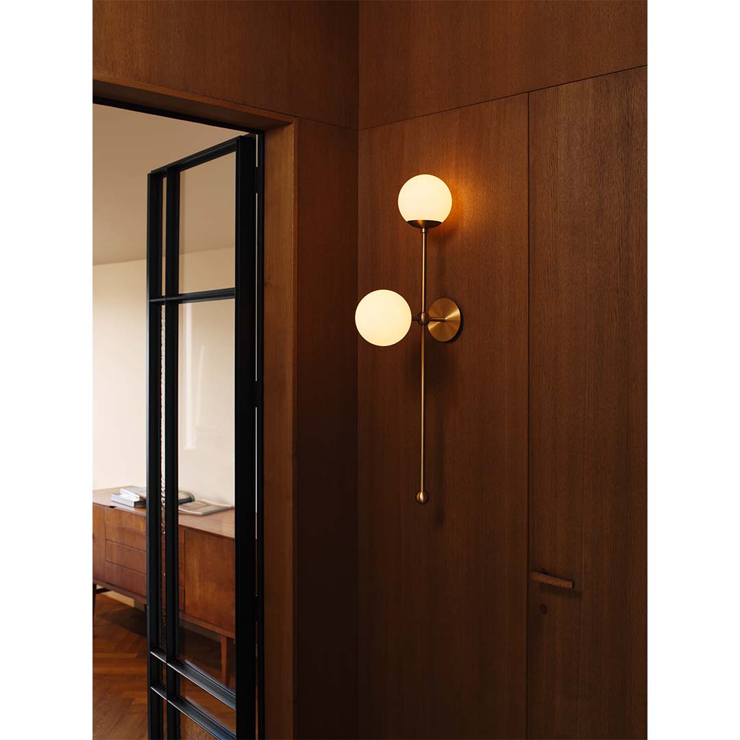 Wandlamp Globe Dual