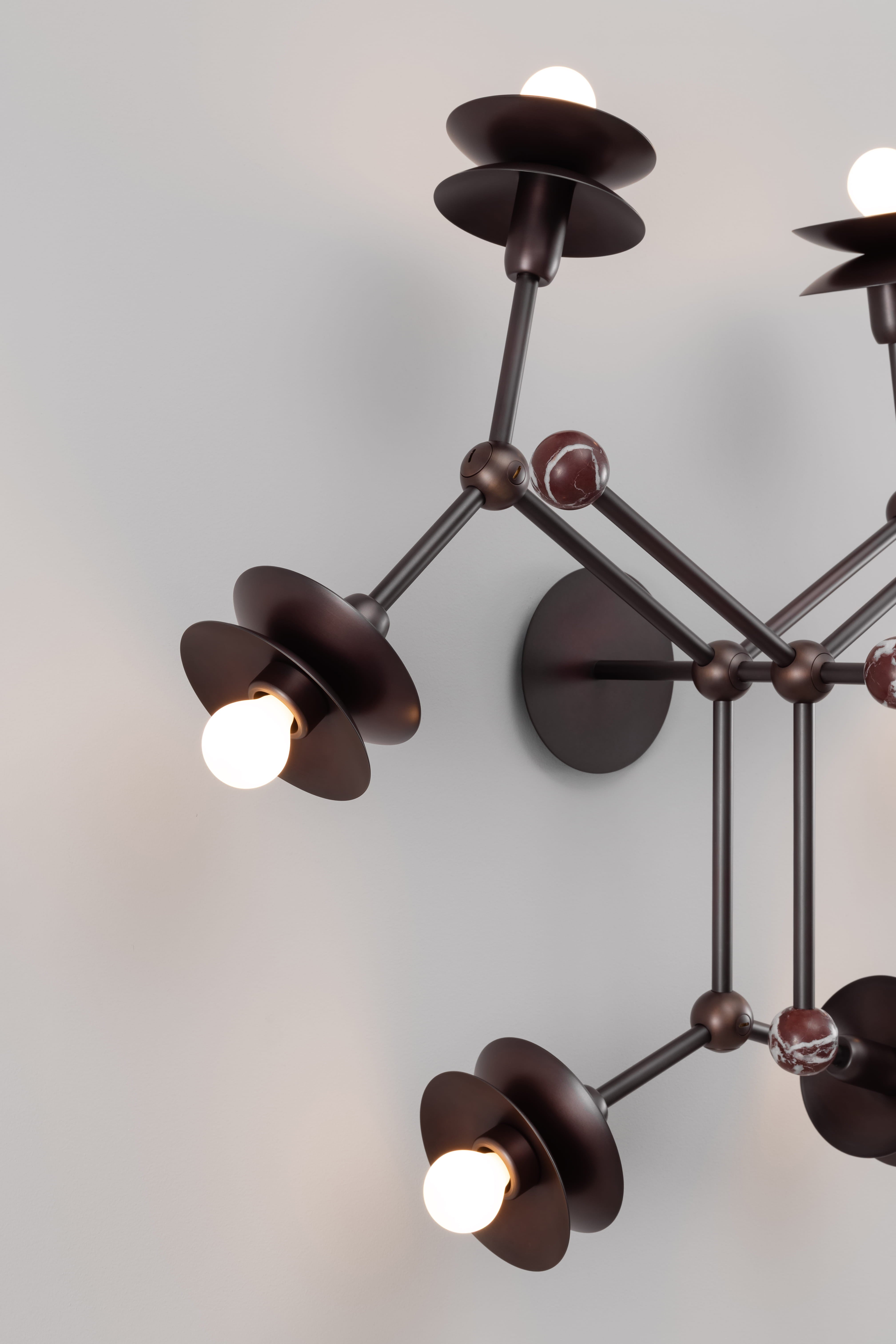 Wandlamp Babylon - 6 Bulbs