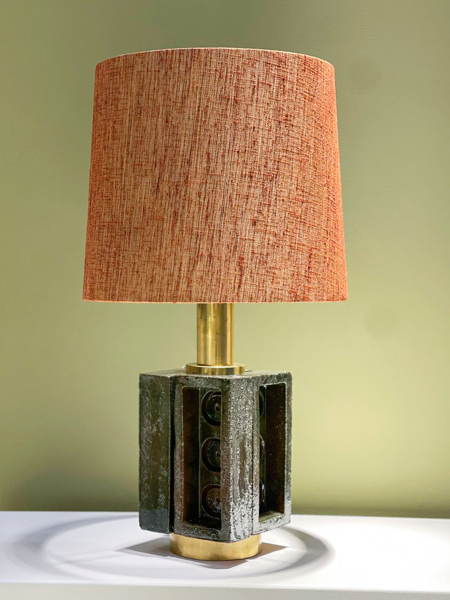 Tafellamp Brick - Green