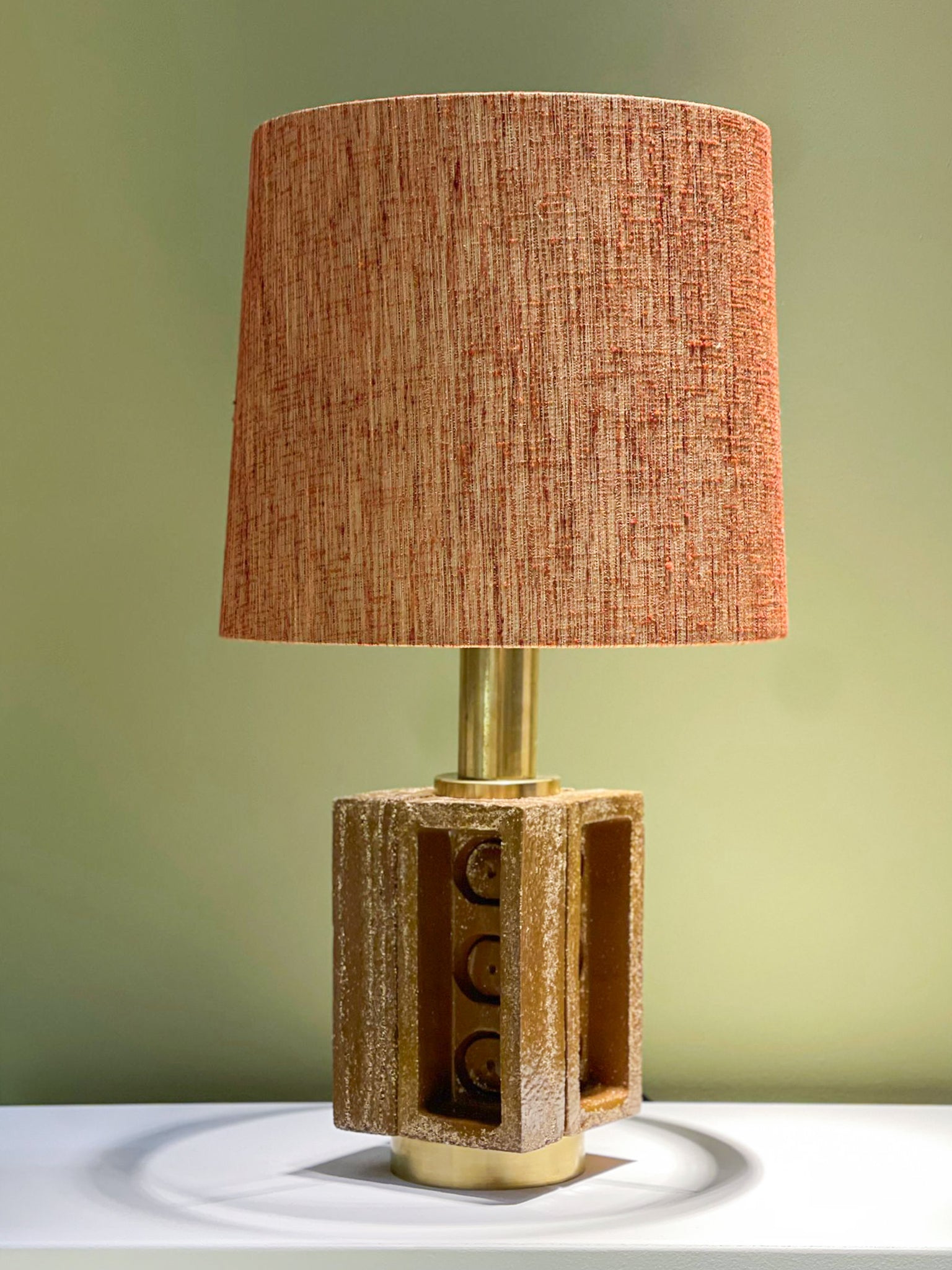 Tafellamp Brick - Ochre