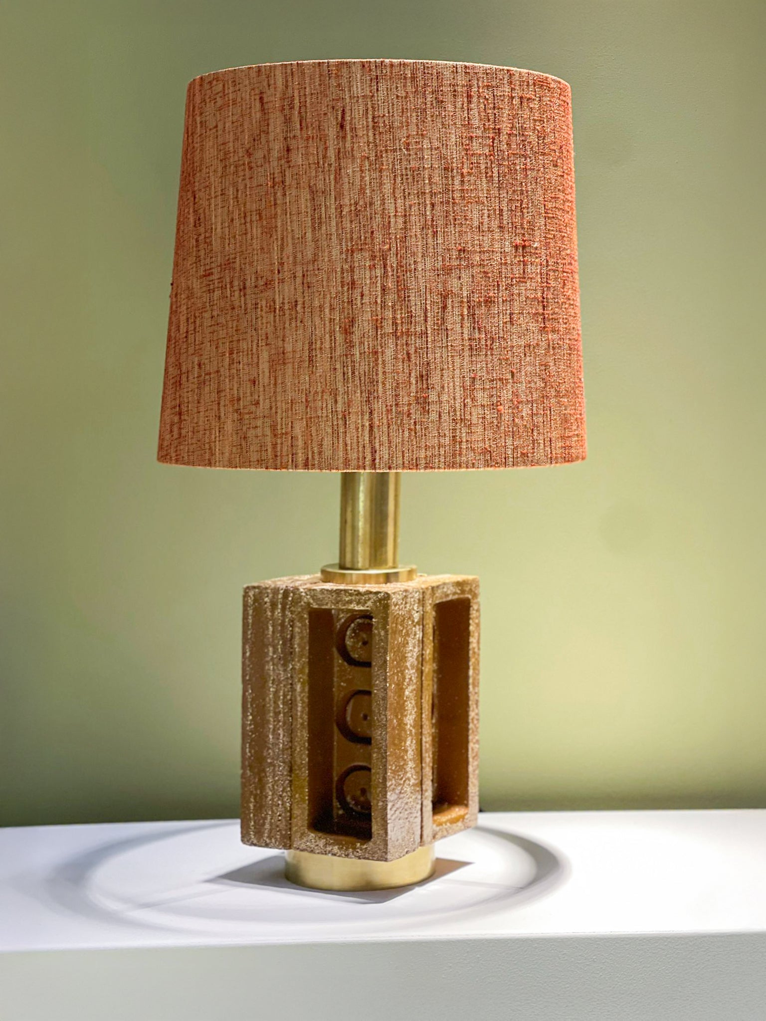 Tafellamp Brick - Ochre