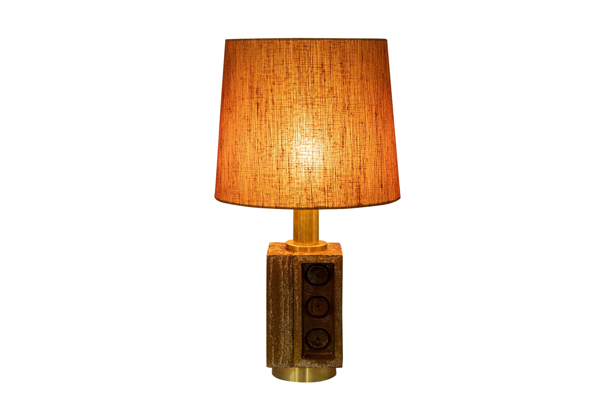 Tafellamp Brick - Ochre