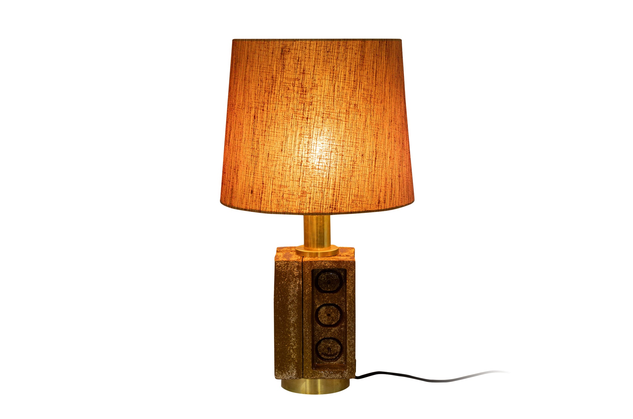 Tafellamp Brick - Ochre