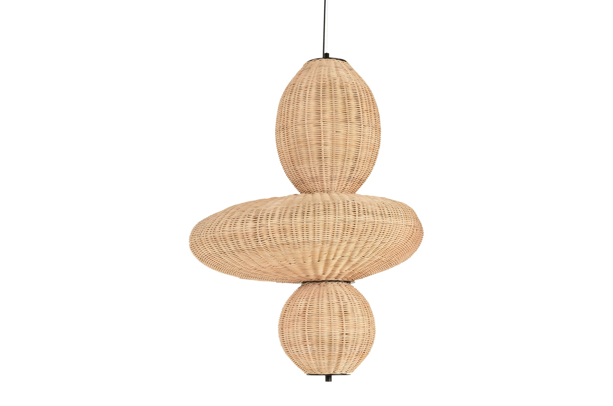 Hanglamp Bubbles Pendant - Rattan