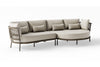 Sofaset Bardi L-part right - Chaise longue left