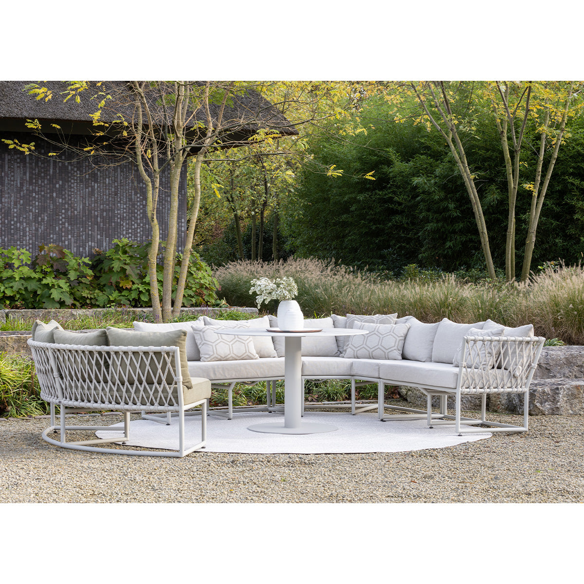 Modulaire Tuinbank Key Rond