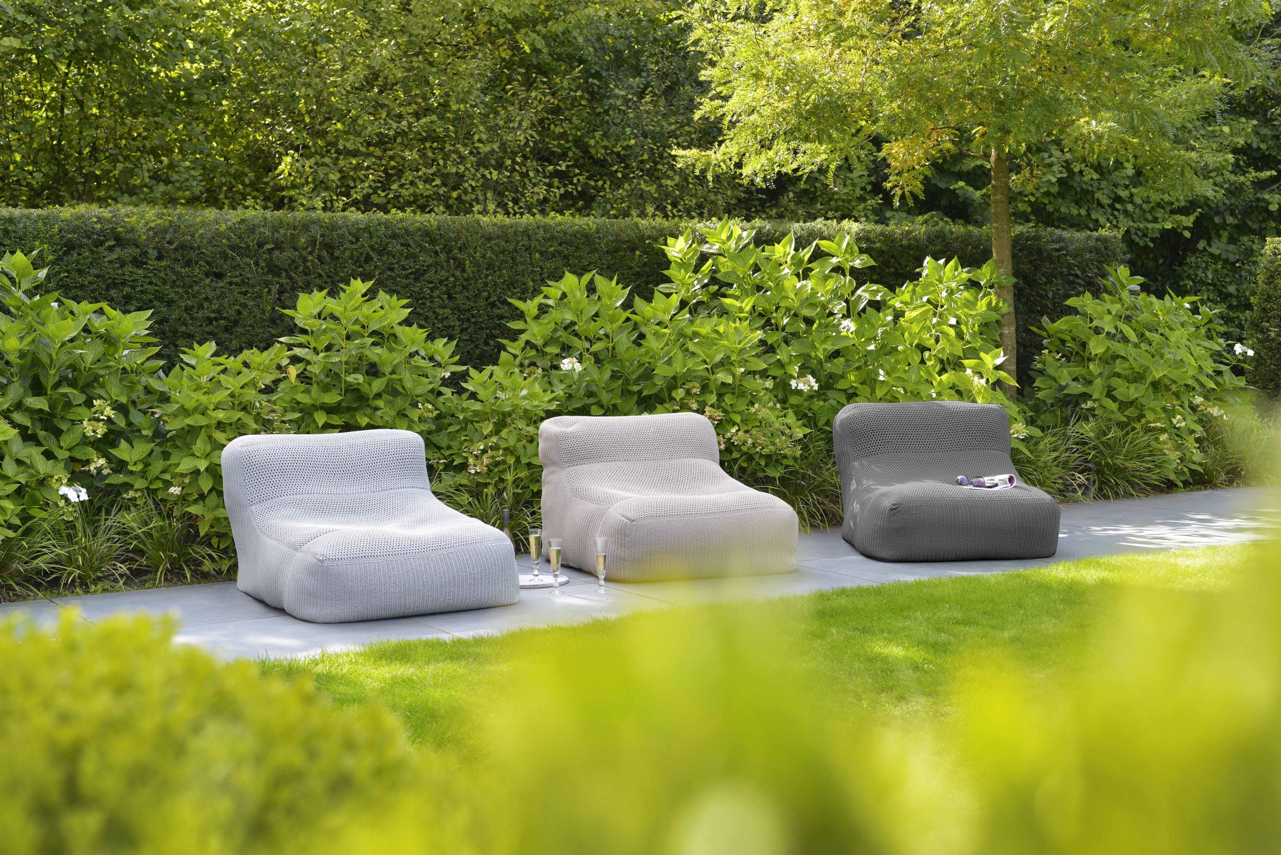 Zitzak Leno IJzergrijs