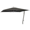 Parasol Capri Zilver Zwart 350x350