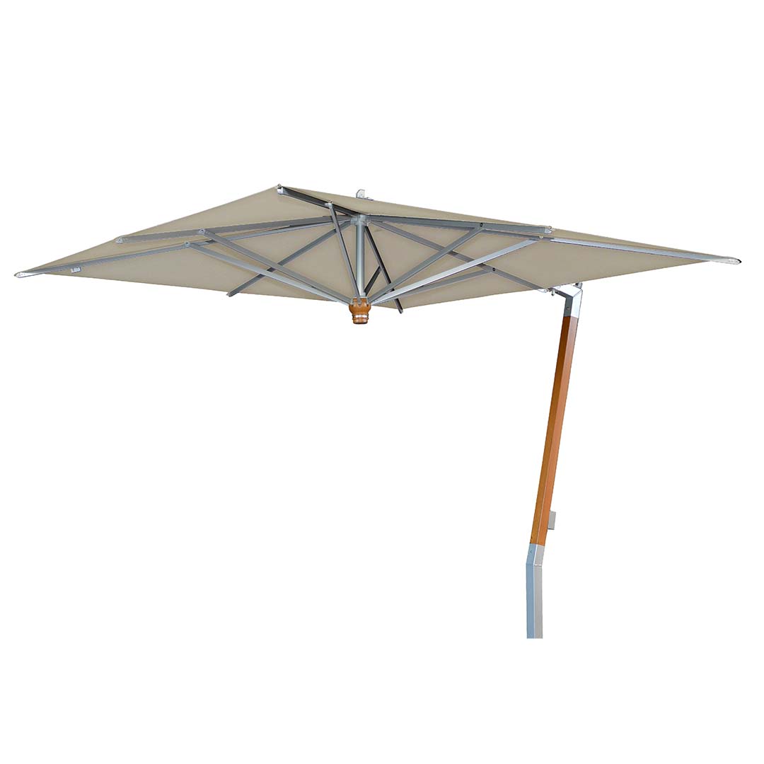 Parasol Ischia Teak Taupe 280x280