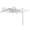 Parasol Rodi Zilver Wit 350x350