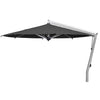 Parasol Capri Zilver Zwart ø400