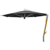 Parasol Capri Teak Zwart ø400