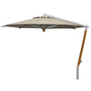 Parasol Ischia Teak Taupe ø340