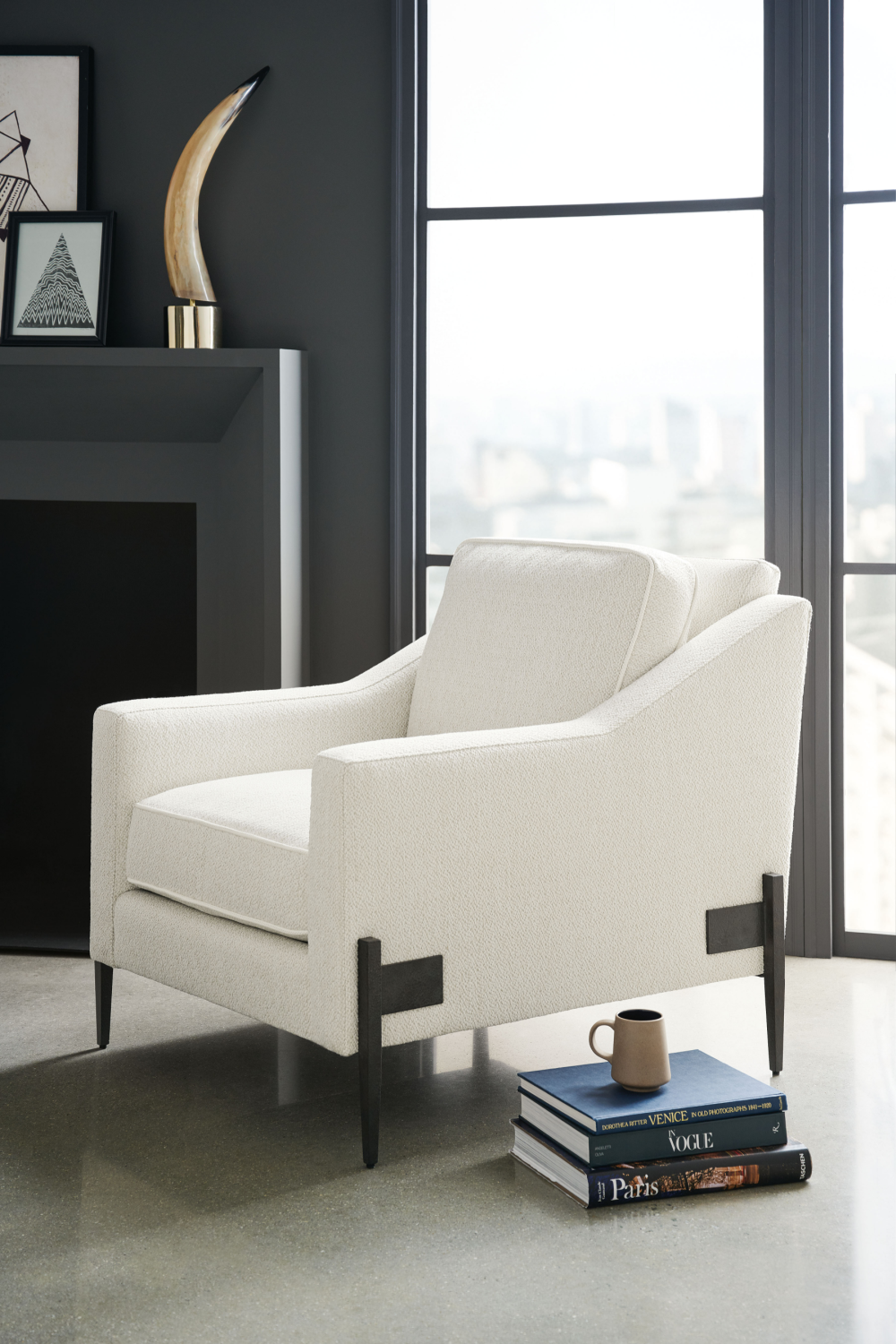 Fauteuil Remix - Black Iron