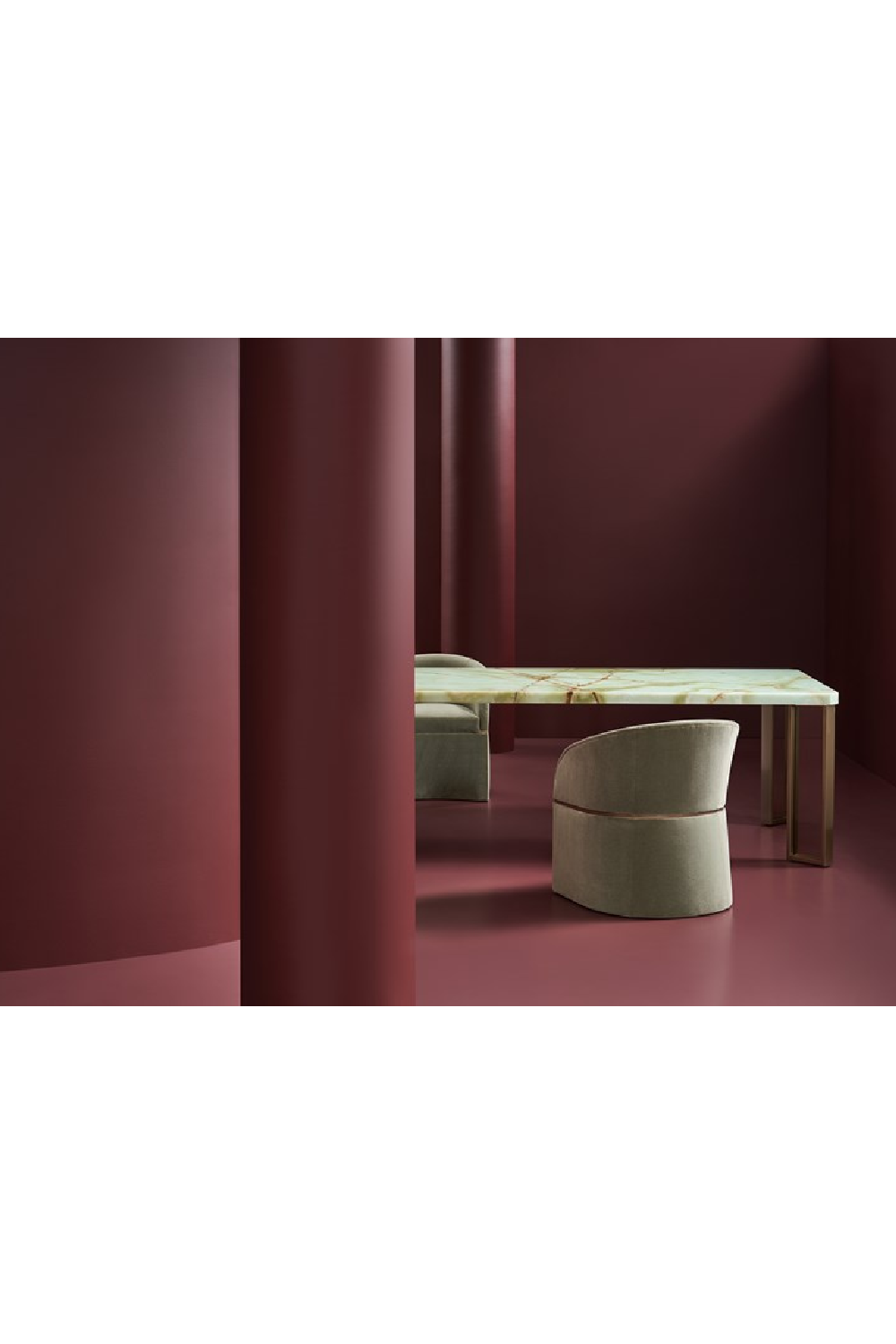 Eetkamerstoel Dune - Brushed Gold Paint