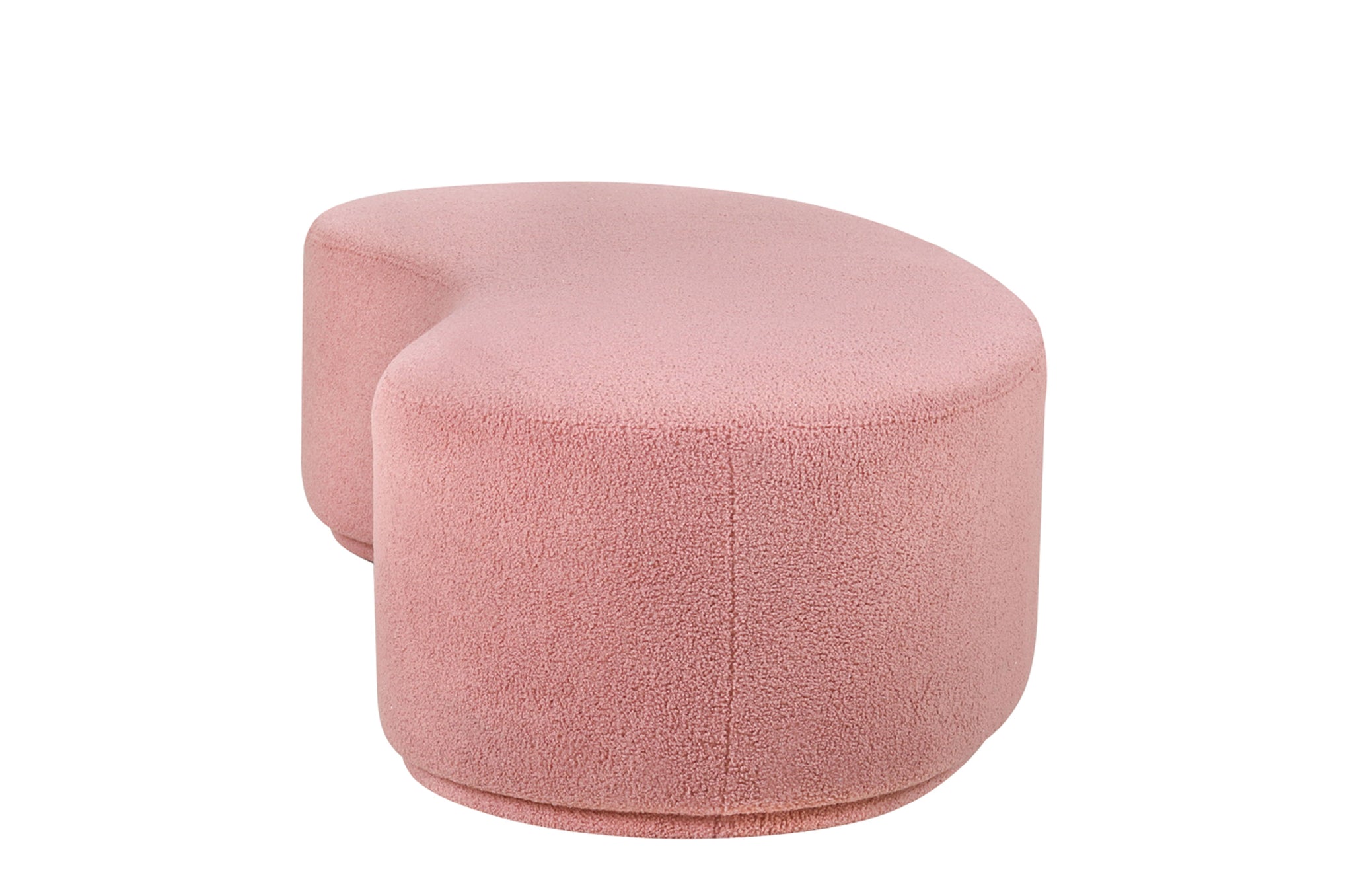 Hocker Conrad Curved - Pink Dolly