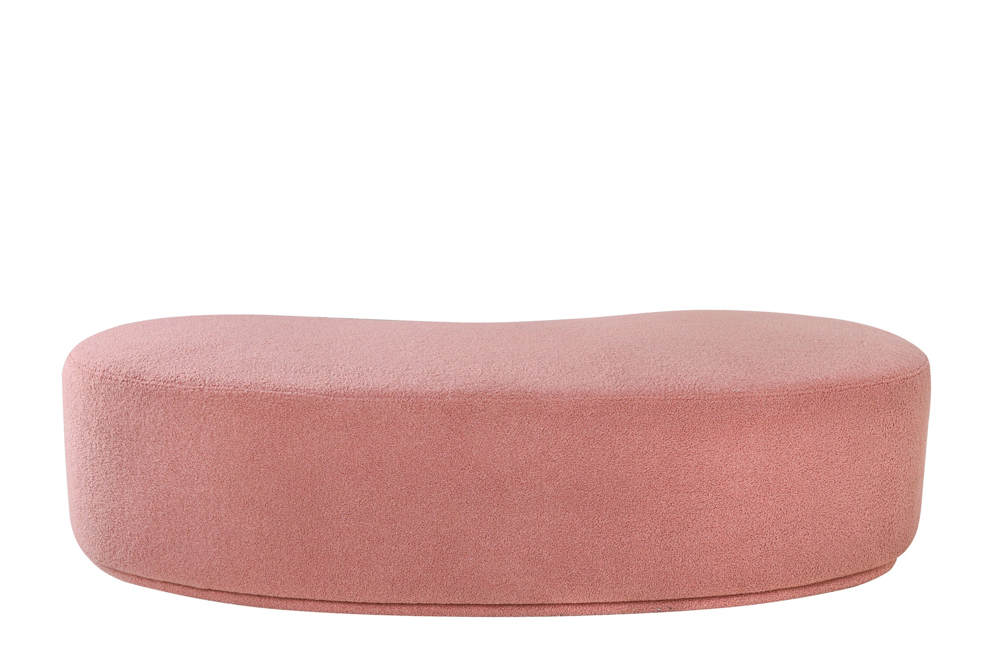 Hocker Conrad Curved - Pink Dolly