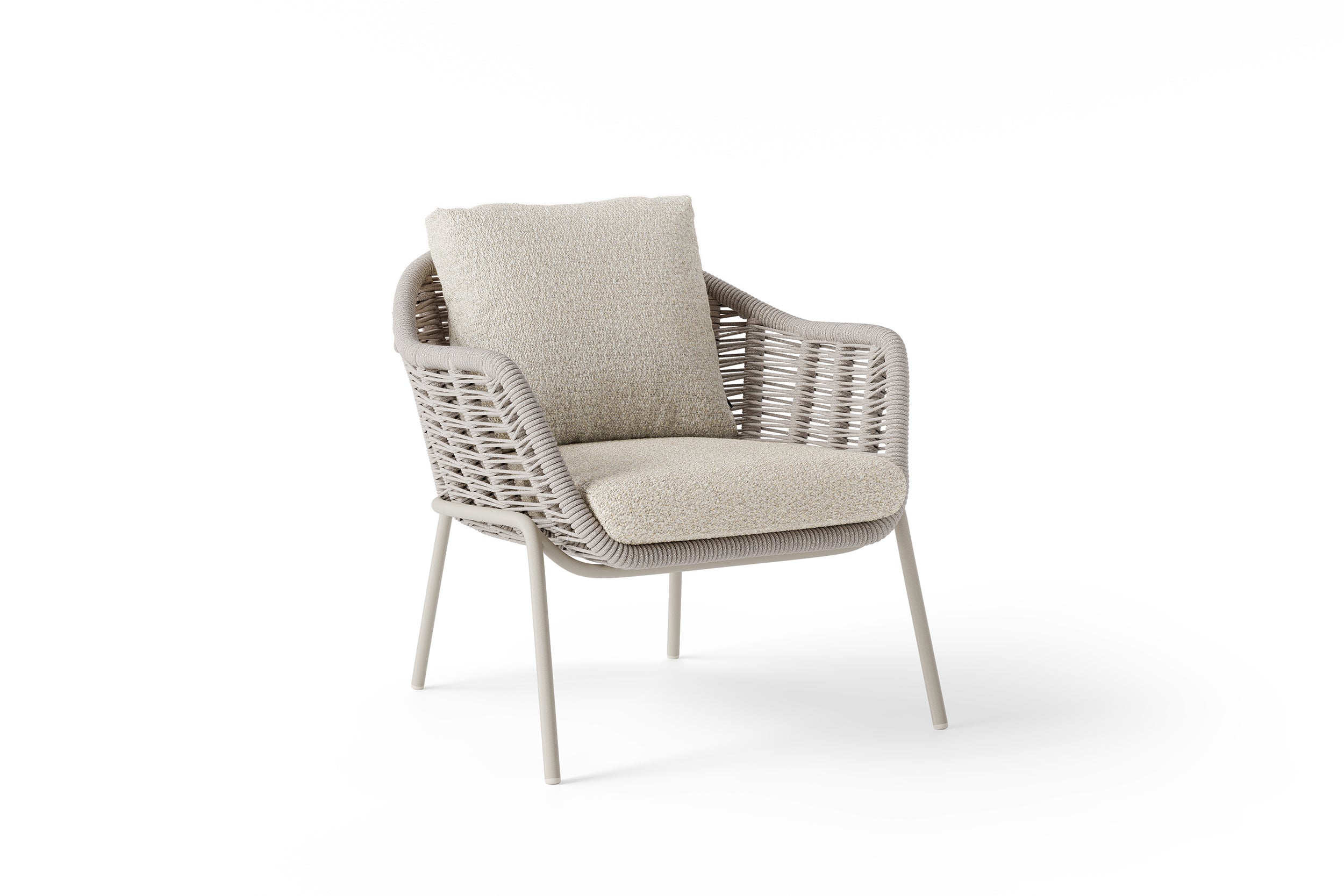 Tuinstoel Casto - Low dining - Beachy bouclé