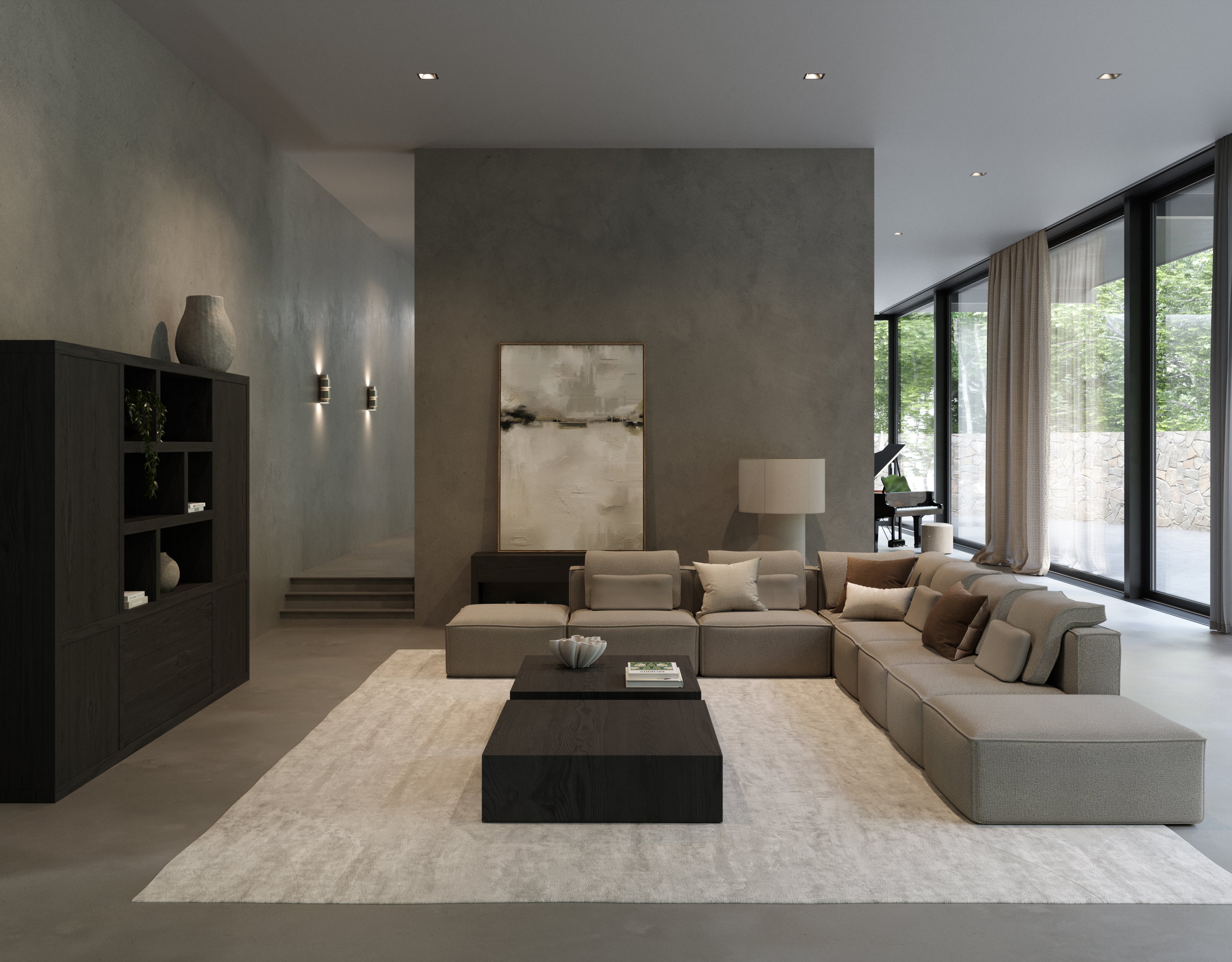 Salontafel Cuadro - rechthoekig