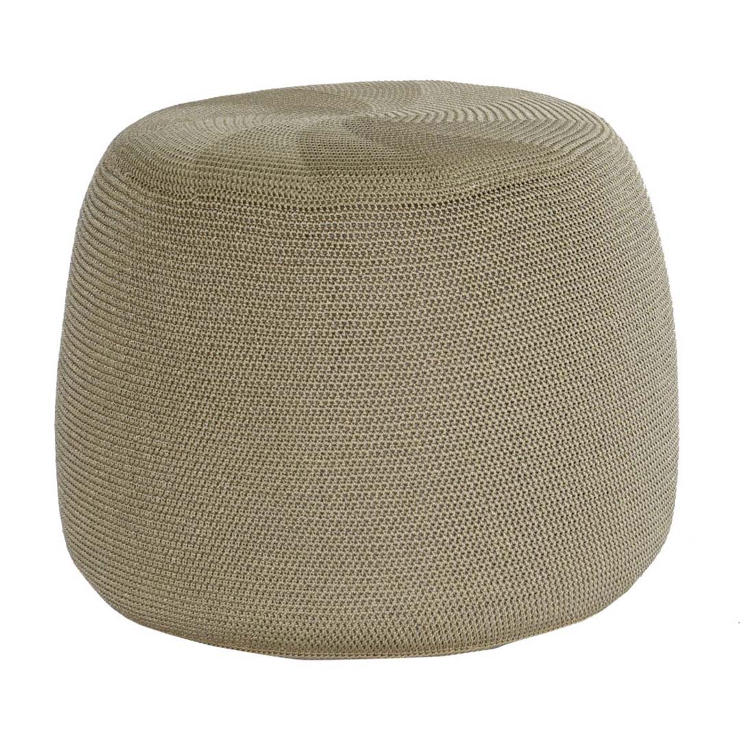 Poef Crochette Taupe