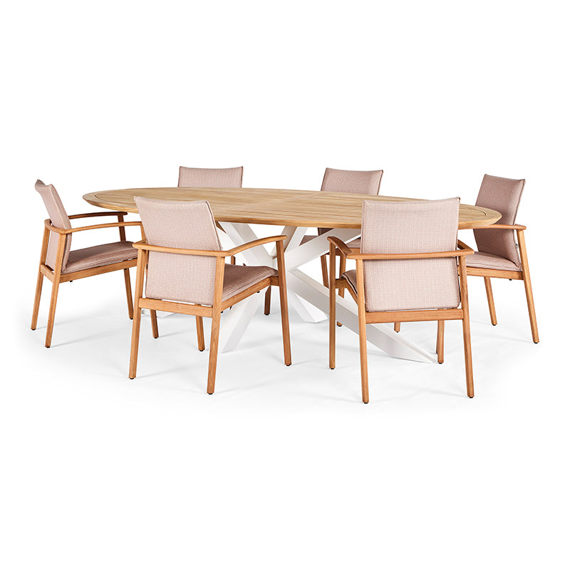 Tuinstoel Florine - soft pink