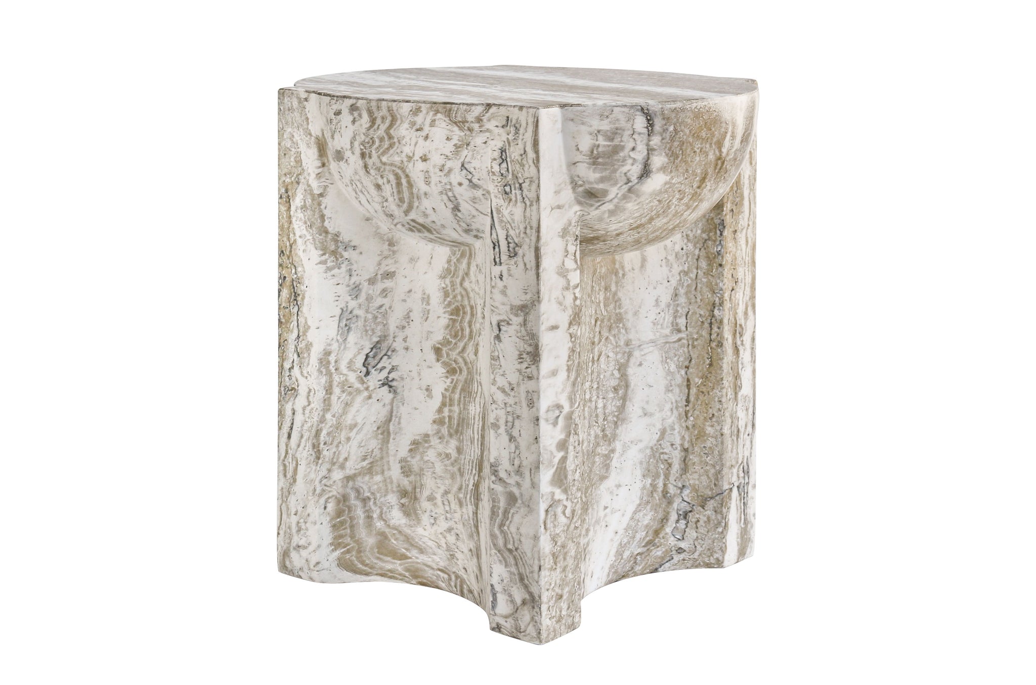 Bijzettafel Fonte - Faux Marble Ocean